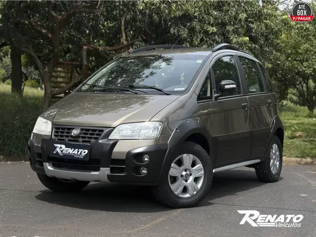 Carro Fiat Idea 2010 Adventure 1.8 Dualogic (Flex)