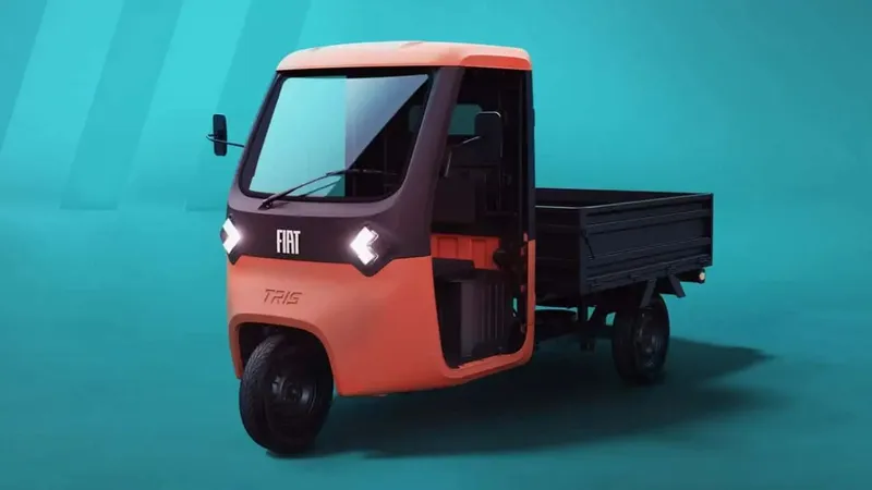 Fiat Tris: como é o triciclo elétrico de R$ 28 mil que queríamos no Brasil