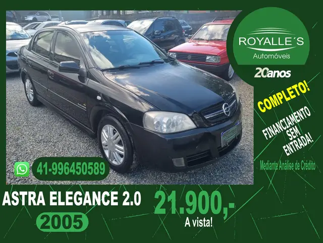 Carro Chevrolet Astra Sedan 2005 Elegance 2.0 (Flex)