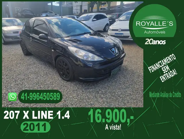 Carro Peugeot 207 2011 Hatch X-Line 1.4 8V (flex) (2 p.)