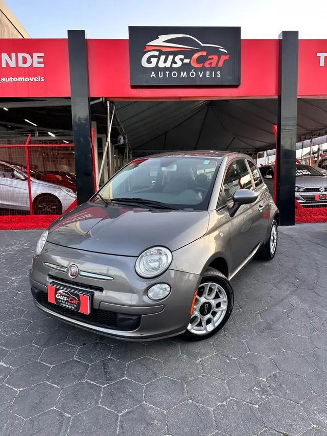 Carro Fiat 500 2012 Cult Dualogic 1.4 8V