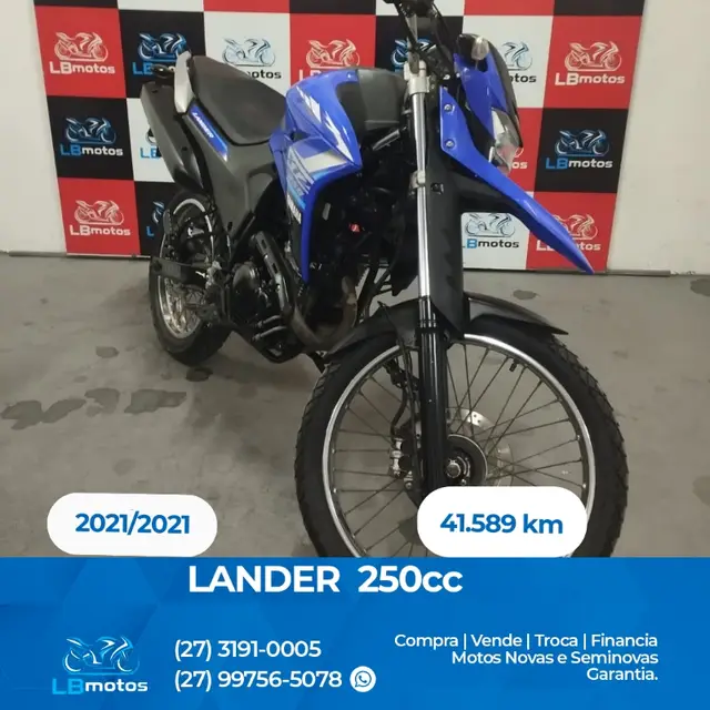 Moto Yamaha XTZ 250 Lander 2021 Blueflex/ABS