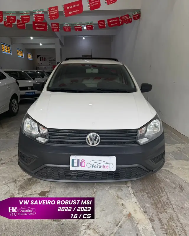 Carro Volkswagen Saveiro 2023 Robust 1.6 MSI CS (Flex)