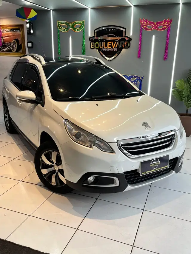 Carro Peugeot 2008 2017 Griffe 1.6 16V (Aut) (Flex)