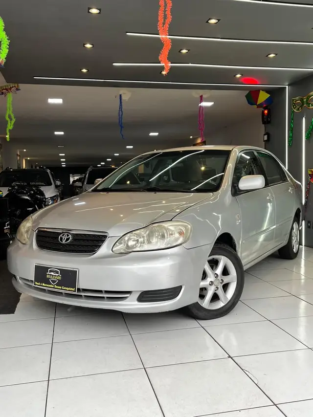 Carro Toyota Corolla 2008 Sedan XLi 1.8 16V (flex)