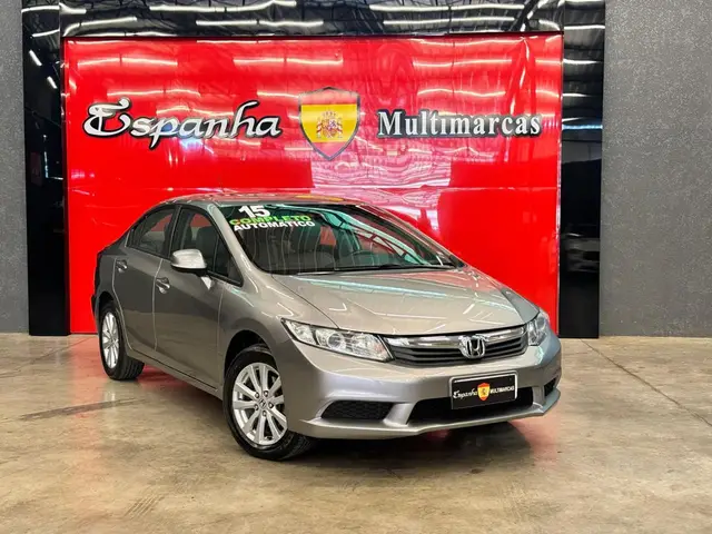 Carro Honda Civic 2015 LXS 1.8 i-VTEC (Aut) (Flex)