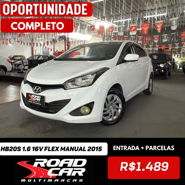 Carro Hyundai HB20S 2015 1.6 Comfort Style (Flex)