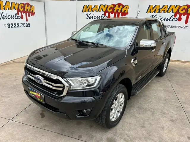 Carro Ford Ranger Cabine Dupla 2021 XLT 3.2 Turbodiesel 20V 4x4 (Aut)