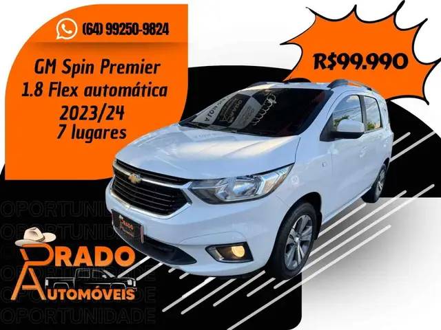 Carro Chevrolet Spin 2024 Premier 1.8 (Aut.)