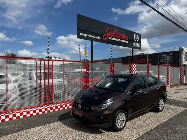 Carro Fiat Cronos 2019 1.3 Drive Firefly GSR (Flex)