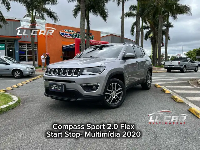 Carro Jeep Compass 2020 2.0 Sport 4x2 (Aut) (Flex)