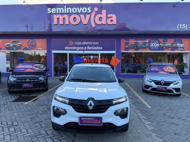 Carro Renault Kwid 2025 Zen 1.0 12v SCe (Flex)