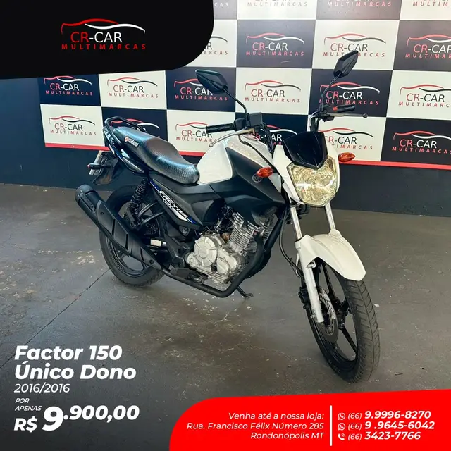 Moto Yamaha YBR 150 Factor 2016 ED/FLEX