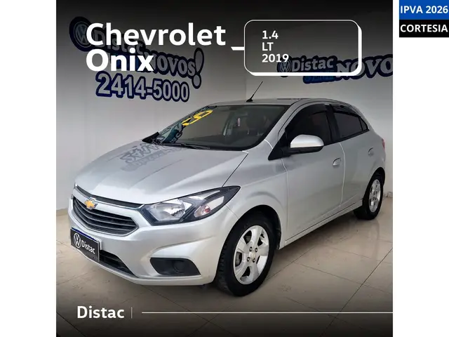 Carro Chevrolet Onix 2019 1.4 LT SPE/4 (Aut)