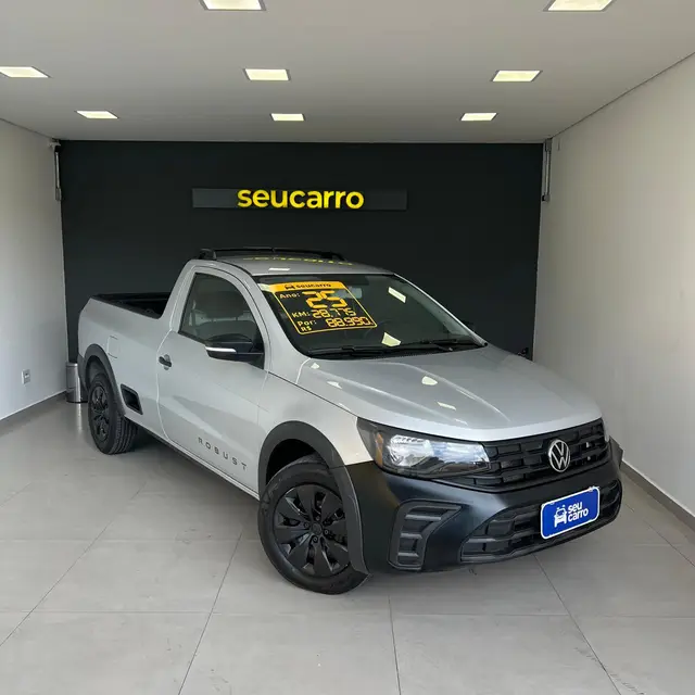 Carro Volkswagen Saveiro 2025 Robust Total Flex 16V