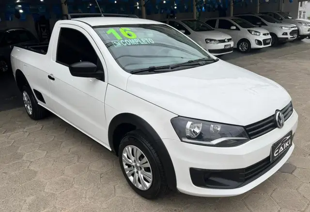Carro Volkswagen Saveiro 2016 Trendline 1.6 MSI CS (Flex)