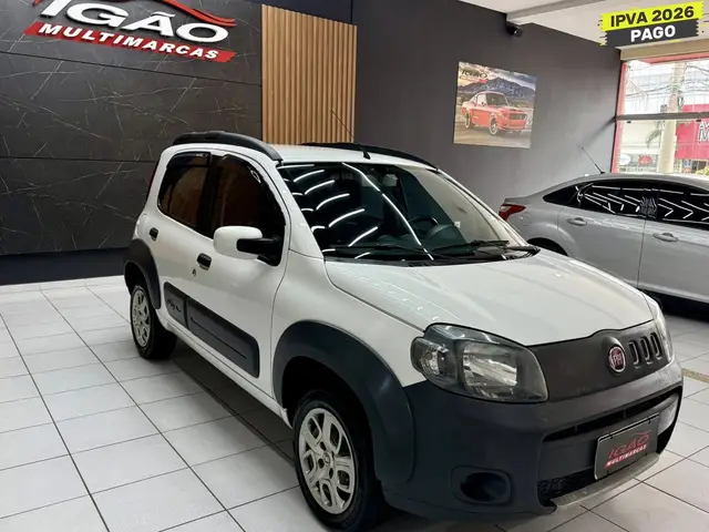 Carro Fiat Uno 2014 Way 1.0 8V (Flex) 4p