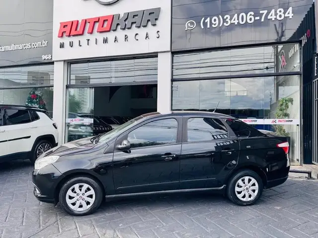 Carro Fiat Grand Siena 2014 Evo Attractive 1.4 8V (Flex)