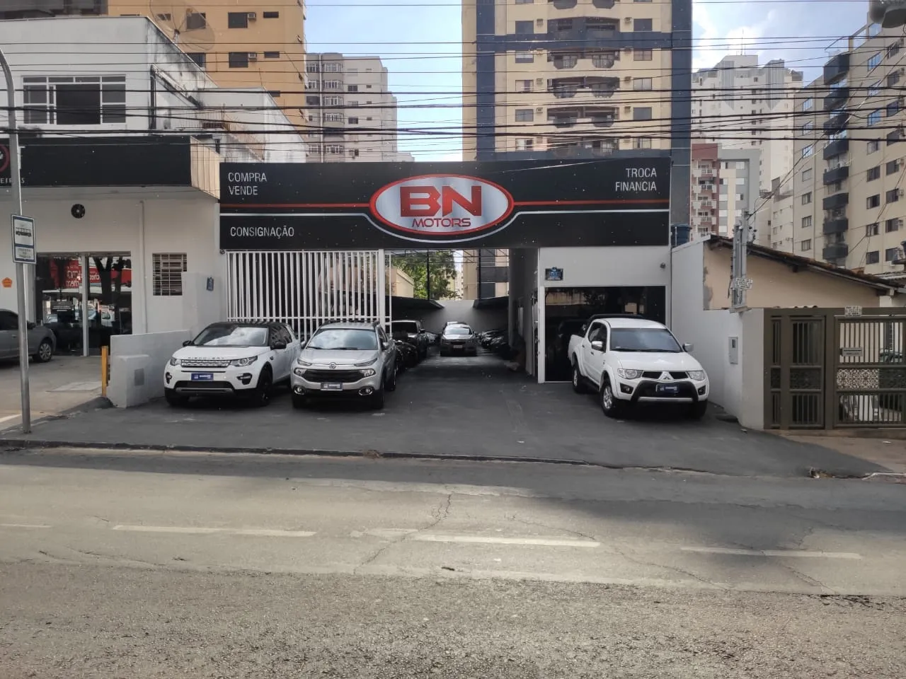 Fachada da loja BM Motors  - Goiânia - GO