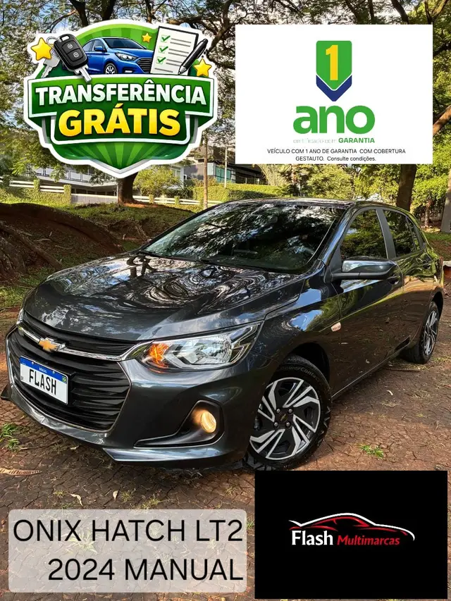 Carro Chevrolet Onix 2024 LT 1.0