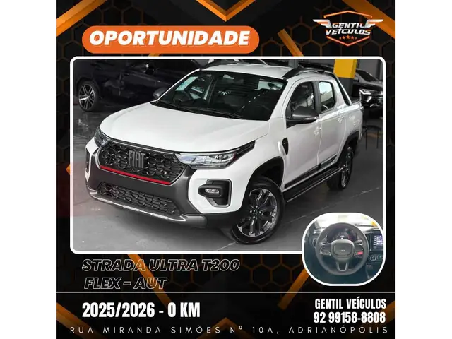 Carro Fiat Strada 2026 Ultra CD 1.0 Turbo