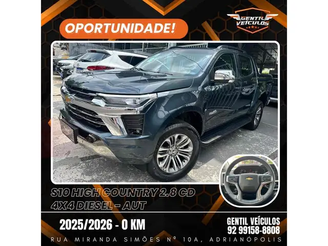 Carro Chevrolet S10 Cabine Dupla 2026 LTZ 2.8 Turbodiesel AT