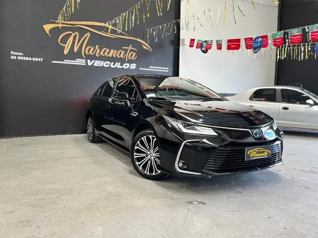Carro Toyota Corolla 2021 1.8 VVT-I HYBRID FLEX ALTIS CVT