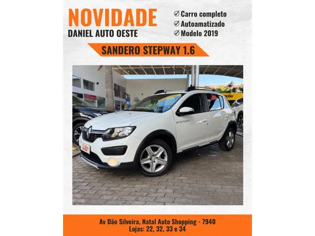 Carro Renault Sandero 2019 Expression 1.6 16V SCe (Flex)