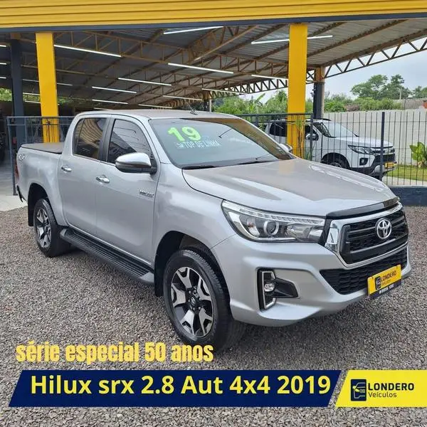 Carro Toyota Hilux Cabine Dupla 2019 Hilux 2.8 TDI CD SRX 50th 4x4 (Aut)