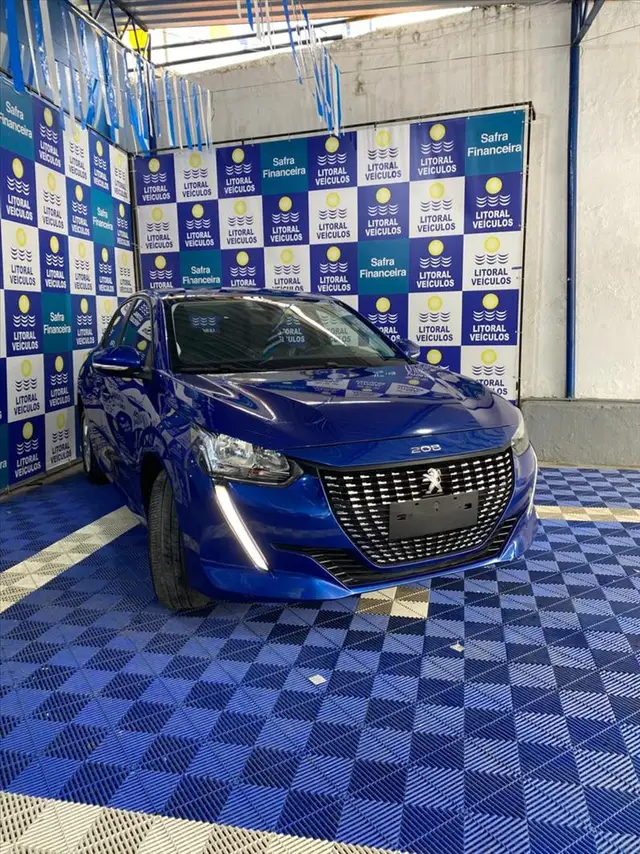 Carro Peugeot 208 2022 Active 1.6 (Flex) (Aut)