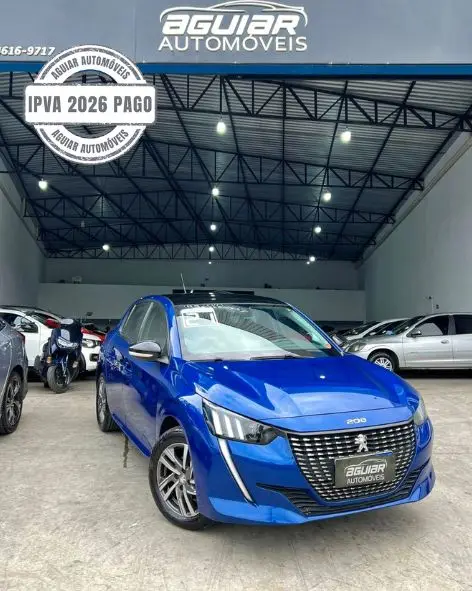 Carro Peugeot 208 2021 Griffe 1.6 (Flex) (Aut)