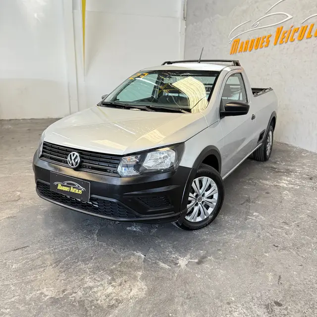 Carro Volkswagen Saveiro 2023 Robust -Total Flex 16V CD