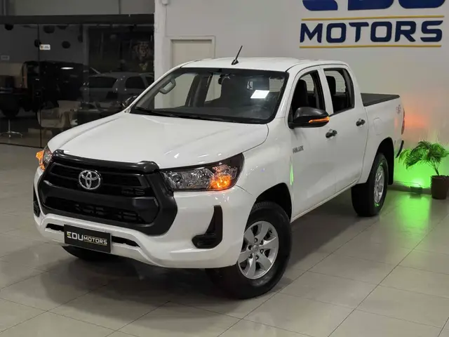 Carro Toyota Hilux Cabine Dupla 2021 SRV 2.8 TDI CD 4x4 (Aut)