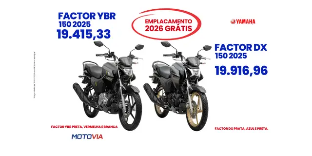 Moto Yamaha YBR 150 Factor 2025 ED
