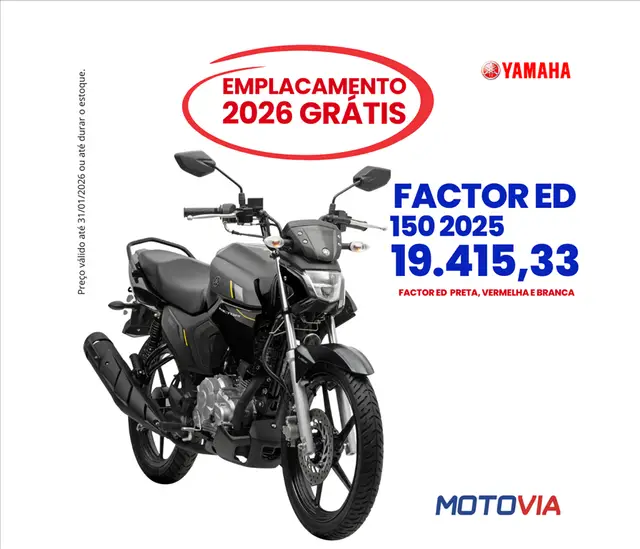 Moto Yamaha YBR 150 Factor 2025 ED