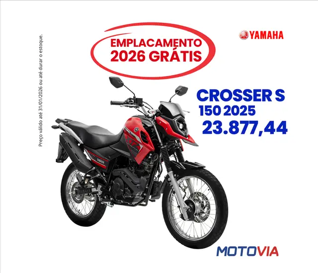 Moto Yamaha XTZ 150 Crosser 2025 S