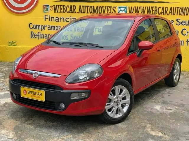Carro Fiat Punto 2015 ATTRACTIVE ITALIA 1.4 F.Flex 8V 5p