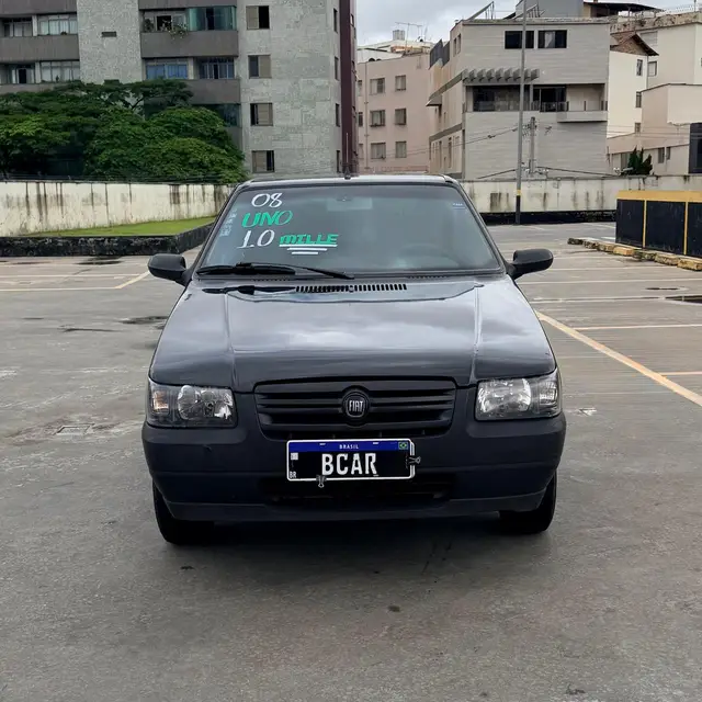 Carro Fiat Uno Mille 2008 Fire 1.0 (Flex) 4P