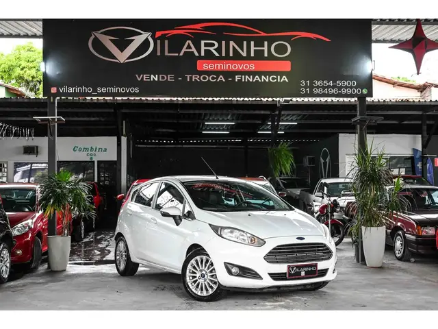 Carro Ford New Fiesta Sedan 2014 1.6 Titanium (Flex)