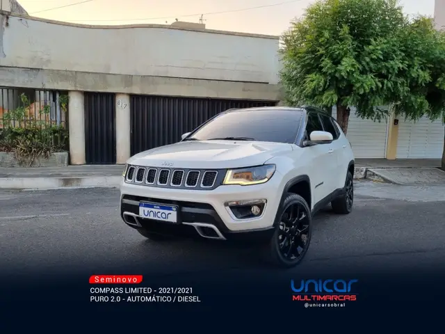 Carro Jeep Compass 2021 2.0 TDI Limited 4x4 (Aut)