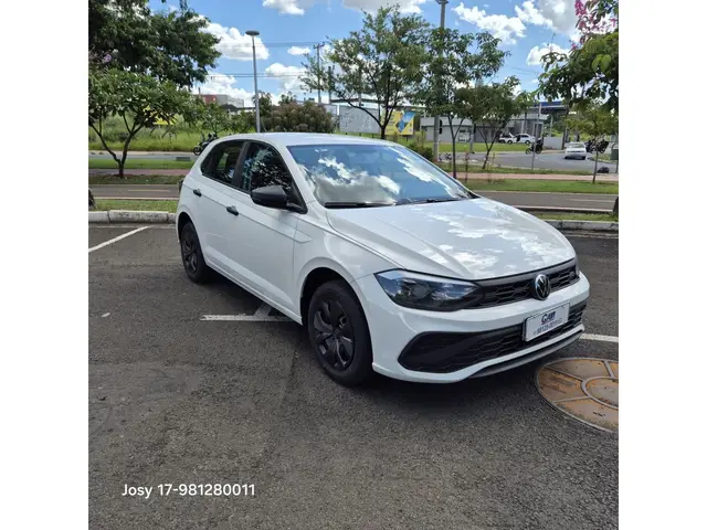 Carro Volkswagen Polo 2025 Track 1.0 Flex 12V 5p