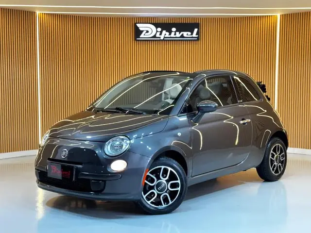 Carro Fiat 500 2014 Cabrio Dualogic 1.4 Evo (Flex)