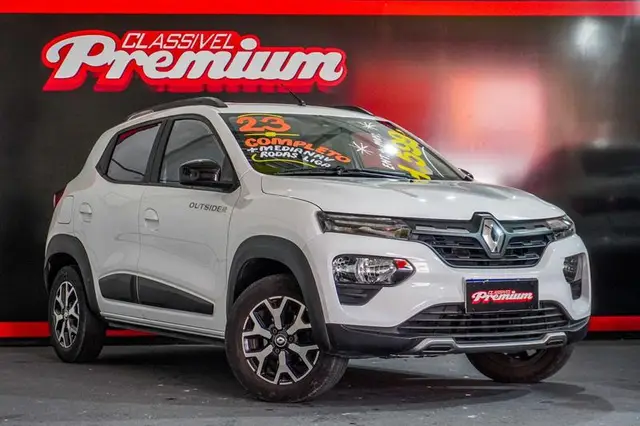 Carro Renault Kwid 2023 Outsider 1.0 12v SCe (Flex)