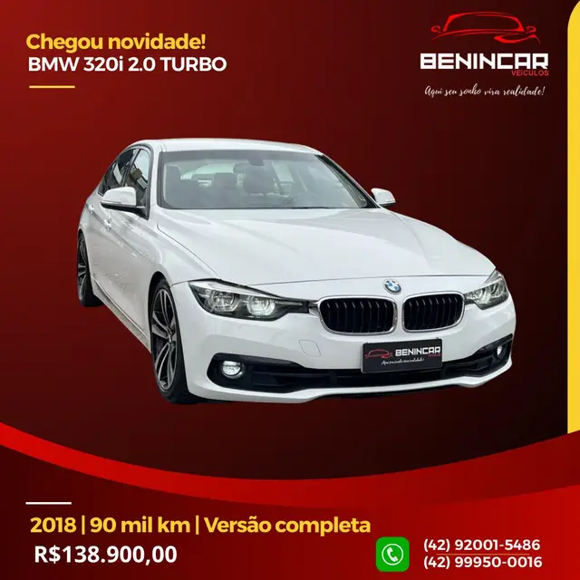 Carro BMW 320i 2018 320i M Sport 2.0