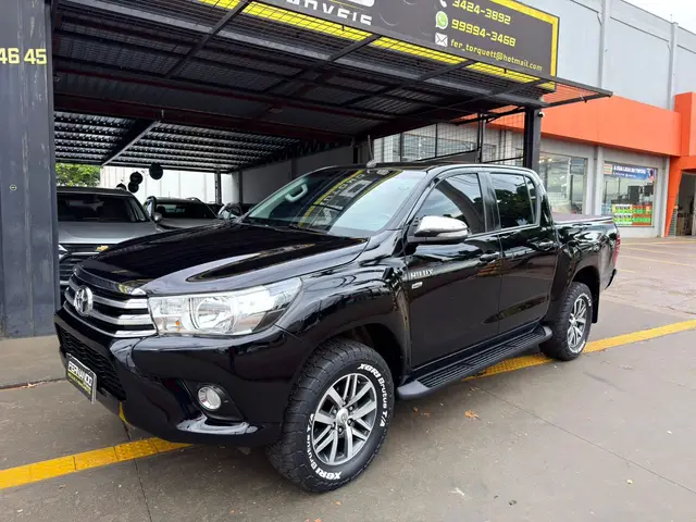 Carro Toyota Hilux Cabine Dupla 2017 Hilux 2.7 SRV CD 4x2 (Flex) (Aut)