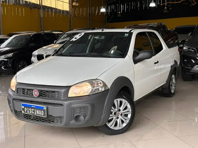 Carro Fiat Strada 2019 Hard Working 1.4 (Flex) (Cabine Simples)