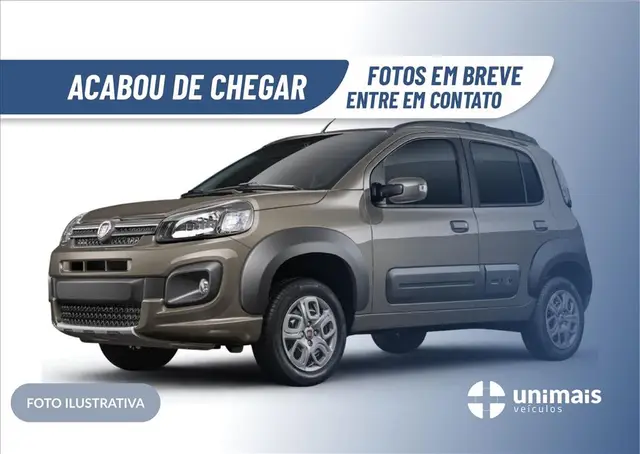 Carro Fiat Uno 2018 Way 1.3 Firefly (Flex)