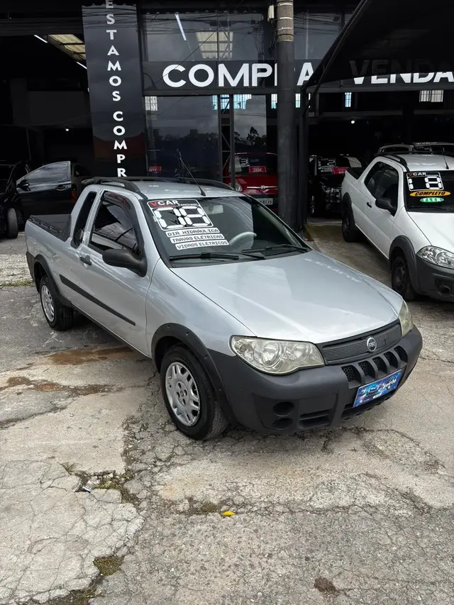 Carro Fiat Strada 2008 Fire 1.4 (Flex) (Cabine Estendida)