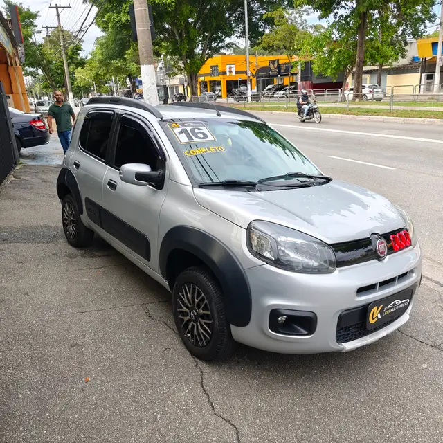 Carro Fiat Uno 2016 Way 1.0 8V (Flex) 4p