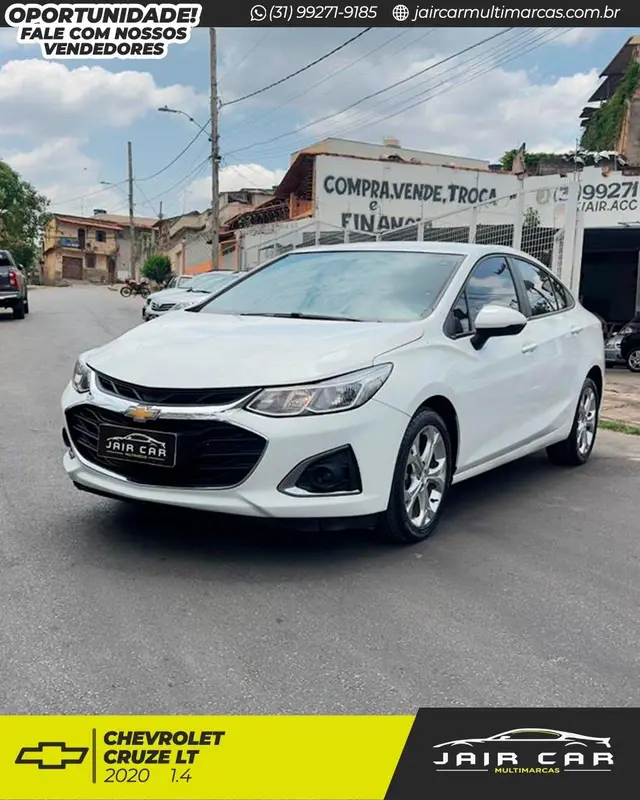 Carro Chevrolet Cruze 2020 LT 1.4 Turbo (Aut.)